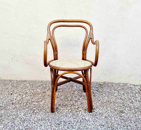 Modern bamboo on sale dining chairs
