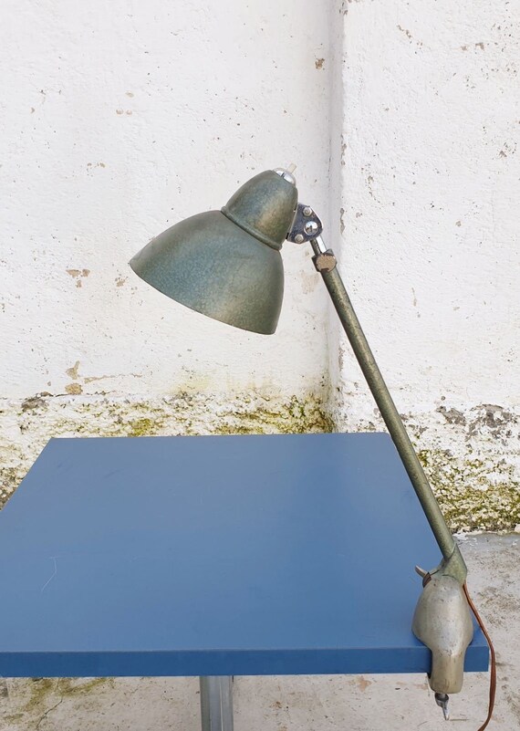 Industrial anglepoise lamp deals