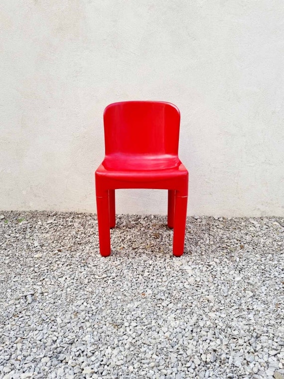 Mid Century Modern Plastic Chair by Marcello Siard for Longato Etsy
