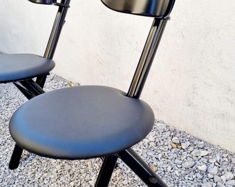 1 of 2 Postmodern Folding Chair / Model Trio / Design by Roberto