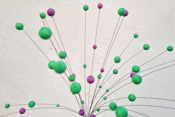 1970's　キネティック　アート　ムービング　ボール Mid Century Atomic Kinetic Ball Sculpture / Hellerup Scandia
