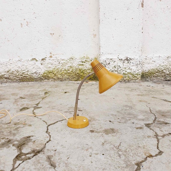 mustard desk lamp