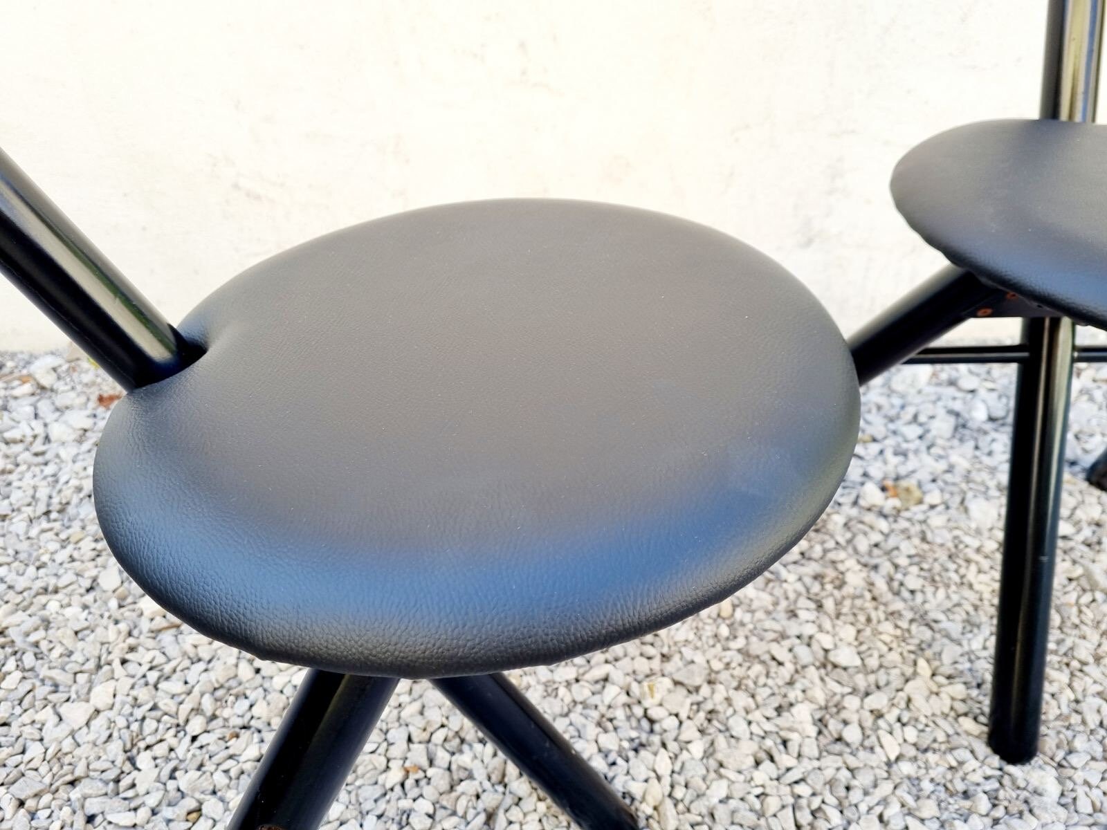 1 of 2 Postmodern Folding Chair / Model Trio / Design by Roberto