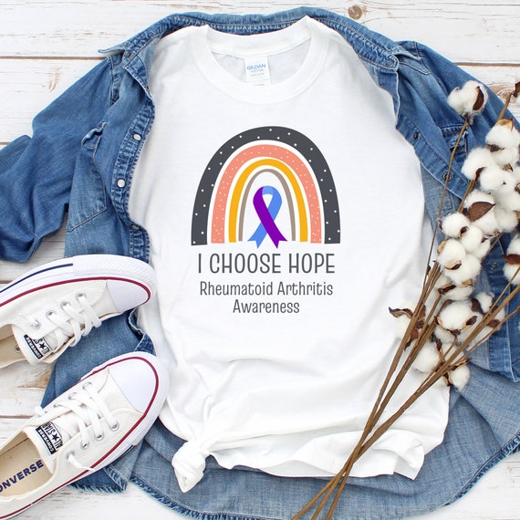 Rheumatoid Arthritis Awareness Rheumatoid Arthritis Shirt Etsy