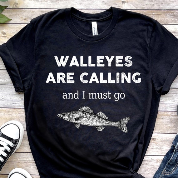 Walleye Graphic Tshirt, Walleye Dad, Walleye Fish Shirt, Walleye Fishing,  Walleye Gifts, Walleye for Shirts, Walleye T Shirt, Walleyes -  Canada
