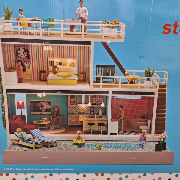 Lundby Stockholm Holiday dollhouse from 2012. Brand new.