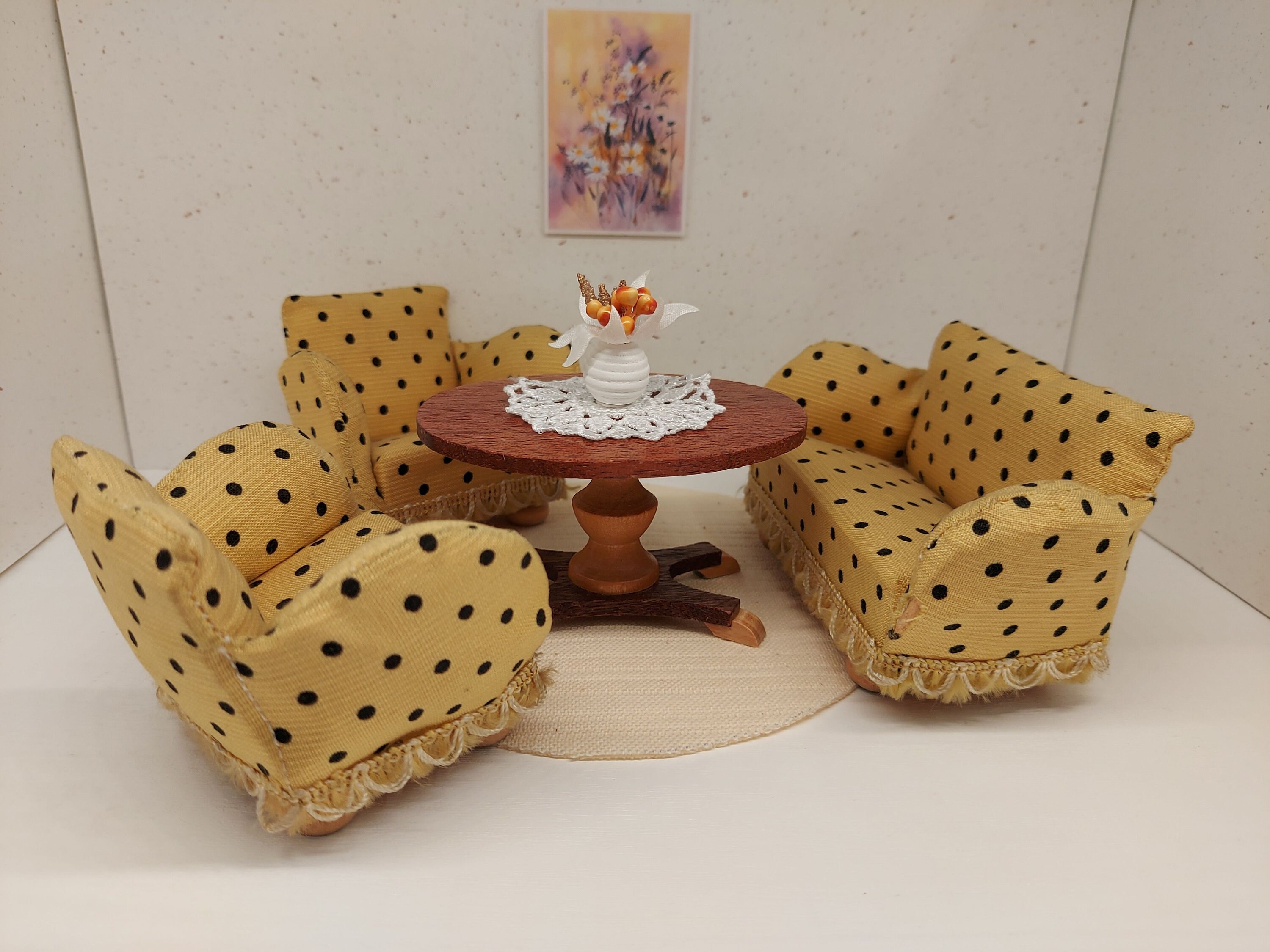 Lundby living room set from 60's