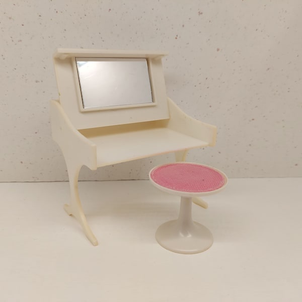 Tocador y taburete originales Brio / Lundby