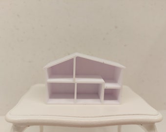 Mini toy dollhouse to  dollhouse