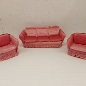 Lundby original sofa set, living room set