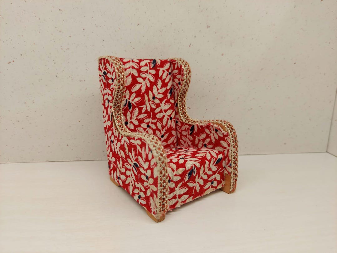 Lundby of Sweden Réf 4381 - Salon Royal Fauteuil Maison de Poupées Neuf
