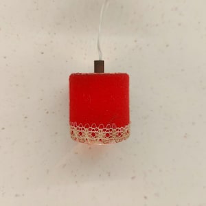 Ceiling lamp for dollhouse, hanging lamp