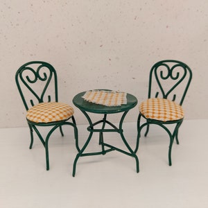 Lundby original garden furniture set