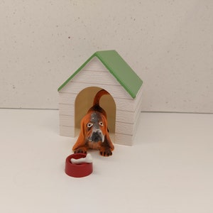 Lundby dog with doghouse