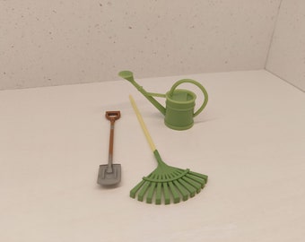 Lundby gardening tools.