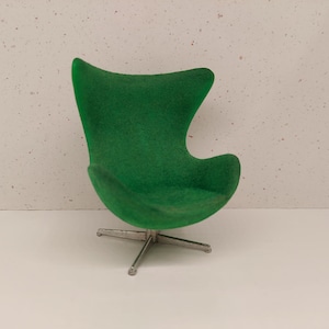 Lundby  / Brio Arne Jacobsen Egg chair from 60&#39;s- 70&#39;s for dollhouse