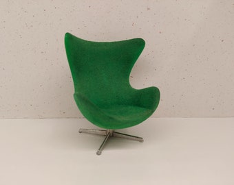 Lundby  / Brio Arne Jacobsen Egg chair from 60&#39;s- 70&#39;s for dollhouse