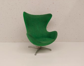 Lundby  / Brio Arne Jacobsen Egg chair from 60's- 70's for dollhouse