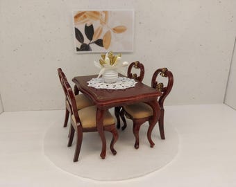 Lundby original Rokoko Essgeschirr mit winzigen Accessoires inklusive