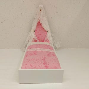 Lundby original wooden bed