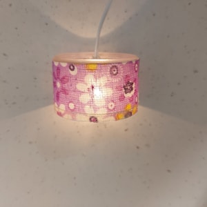 Ceiling lamp for dollhouse, selfmade