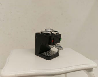 1/6スケール ミニチュアコーヒーマシン ドールハウス用エスプレッソ