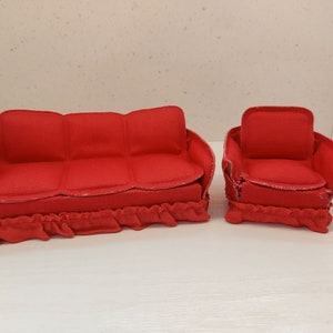 Lundby sofa and chair
