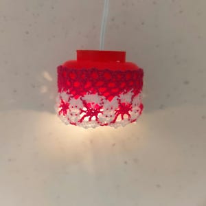 Ceiling lamp for dollhouse.