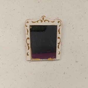 Lundby original mirror,  part of dressing table.