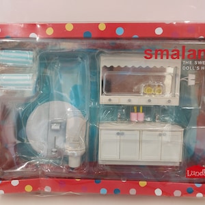 Lundby bathroom set,  brand new.