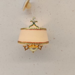 Lundby original ceiling light