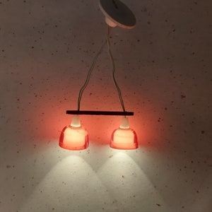 Lundby original vintage ceiling lamp