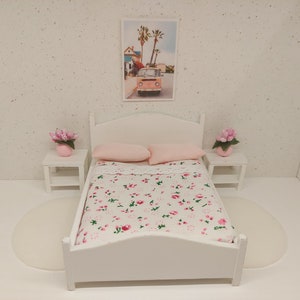 Lundby original bedroom set with tiny accessories inclusive