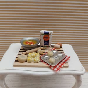 Dollhouse baking set
