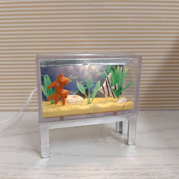 Dollhouse Fish Tank Etsy