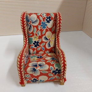 Fauteuil LUNDBY SWEDEN - Réf 5224 - Pour Maison De Poupée - Occasion En Boîte