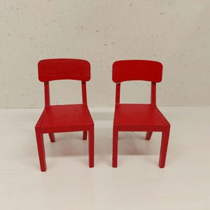 Lundby chairs. Price is for 2 chairs