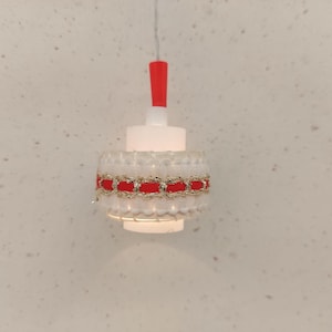 Ceiling lamp for dollhouse, Lundby size.