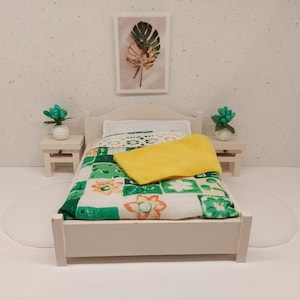 Lundby original bedroom set with tiny accessories inclusive