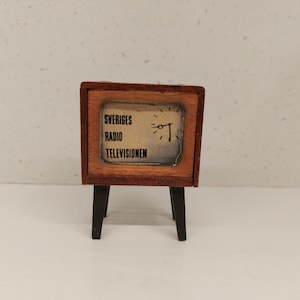 Lundby teakhouten televisie