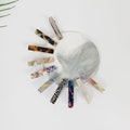Cute Extra Mini Hair Clips (1.6 Inch) / Tortoise Shell Small French Hair Pin / Hair Accessory for Woman / Square French Barrette product logo