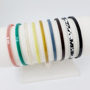 Pure Color Inner Wire Thin Headband / Simple Line Headband / Elegant Hair Accessories for Woman / Alice Headband