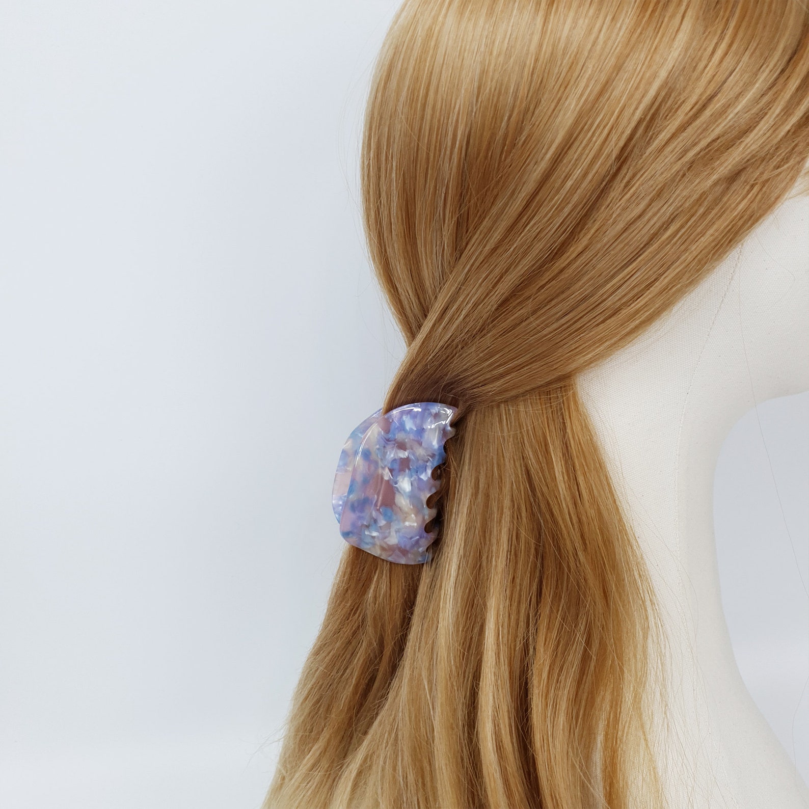 Art Lavender Hair Clip Claw Assortment / Luxurious French Pin Etsy