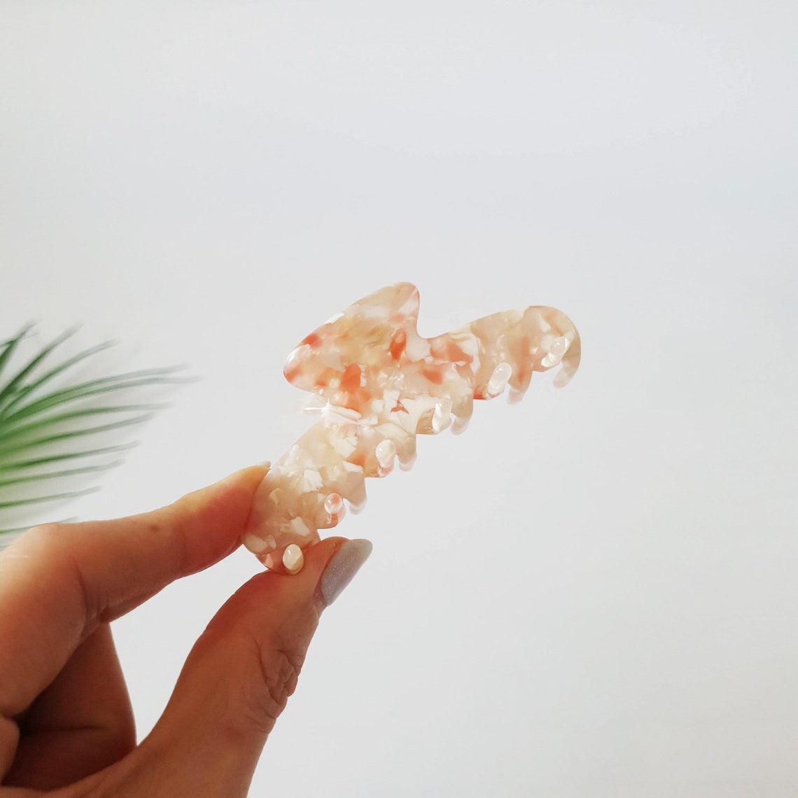 Tortoise Marble Dior Hair Clip / Leopard French Hair Claw / Etsy