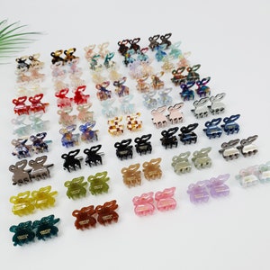 Mini Butterfly Claw Clips