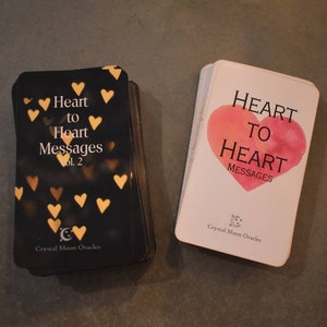Heart to Heart messages vol. 1 & 2 bundle