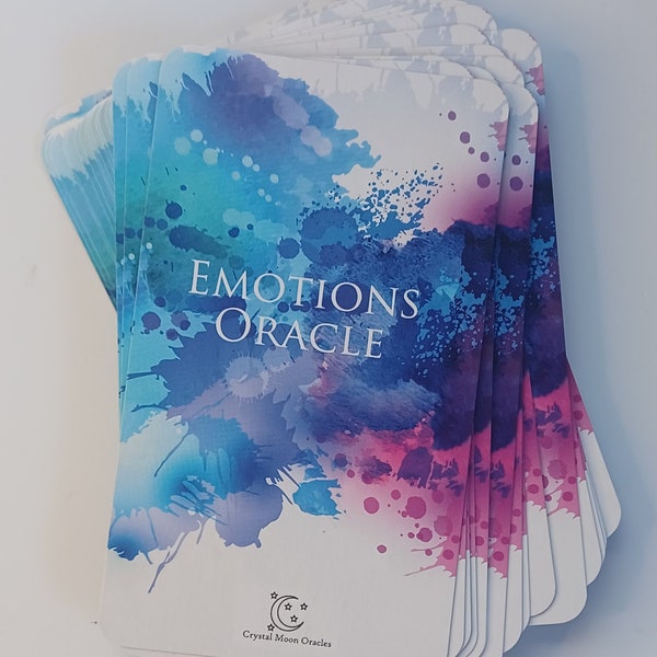 Emotions Oracle Deck Etsy
