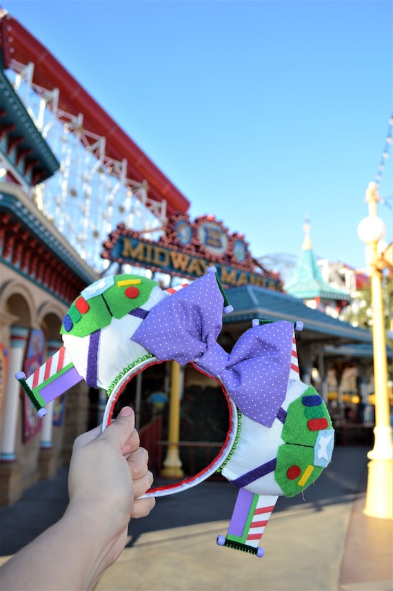 Buzz Lightyear Mickey Ears. Toy Story Mickey Ears. Mickey Etsy