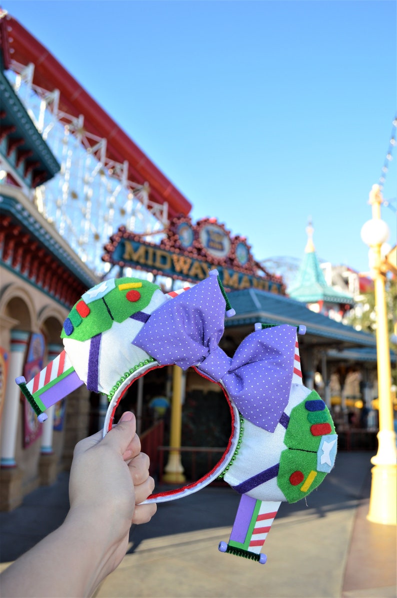 Buzz Lightyear Mickey Ears. Toy Story Mickey Ears. Mickey Etsy