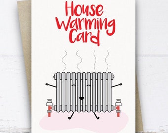 Funny House Warming Card, New Home Card, Funny New House Card, Homeowner Card, First Time Buyer Card
